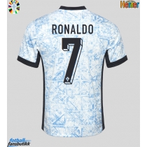 Portugal Cristiano Ronaldo #7 Bortedrakt EM 2024 Kortermet